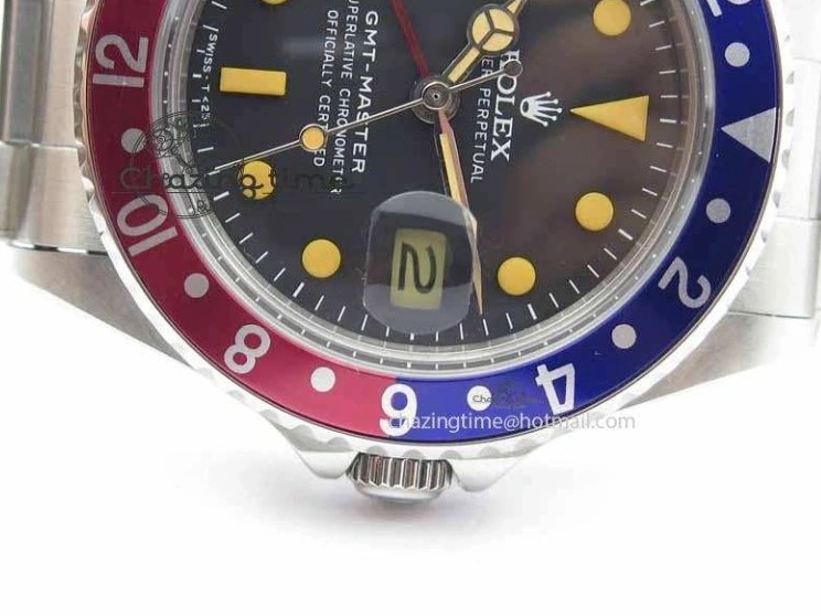 MiroTime 0519 BestValue GMT-Master Vintage 1675 SS BP Best Edition Blue Red Bezel A 3752